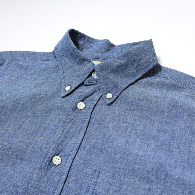FOB Factory F3501 Chambray Button Down Shirt