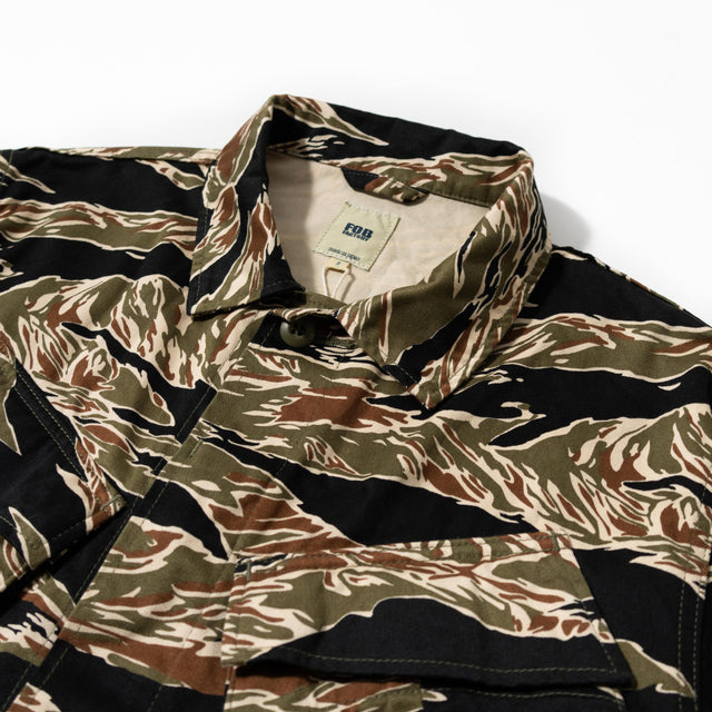 FOB Factory F2457 Camo Jungle Fatigue Jacket