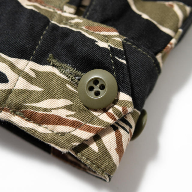 FOB Factory F2457 Camo Jungle Fatigue Jacket