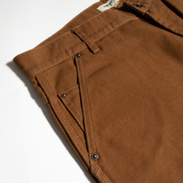 FOB Factory F0530 Cotton Duck Work pant - Ecru