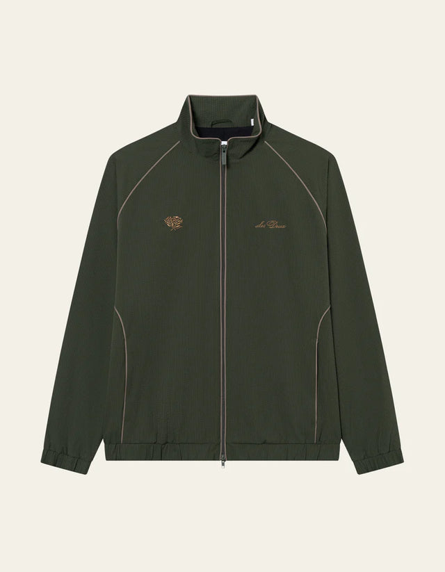 Les Deux Jack Seersucker Track Jacket