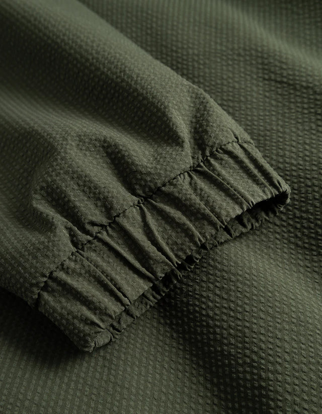 Les Deux Jack Seersucker Track Jacket