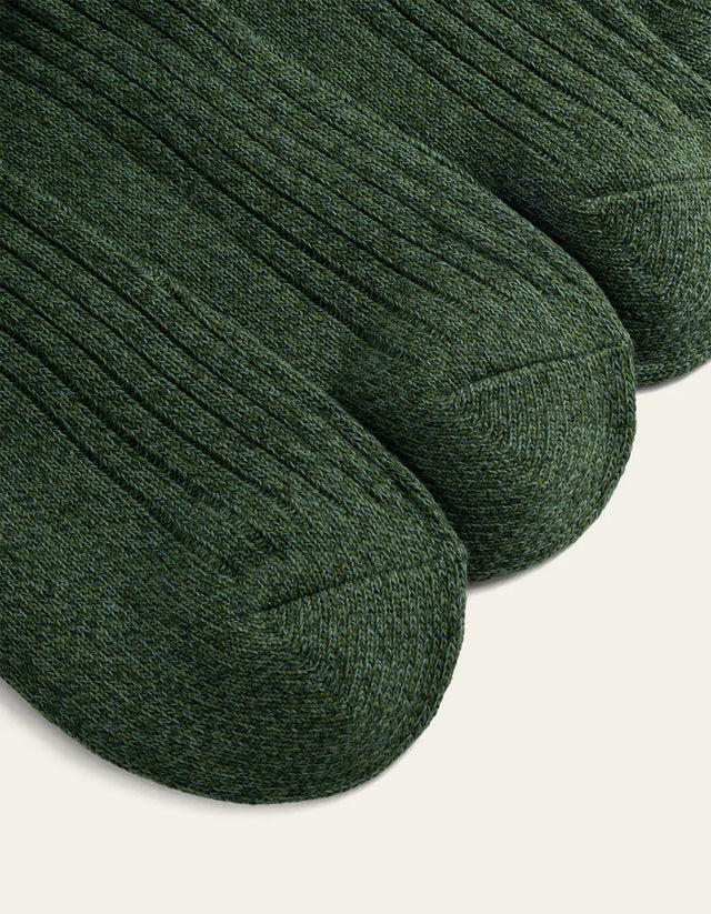 Les Deux Striped Melange Socks - 2 Pack - Duffle Bag