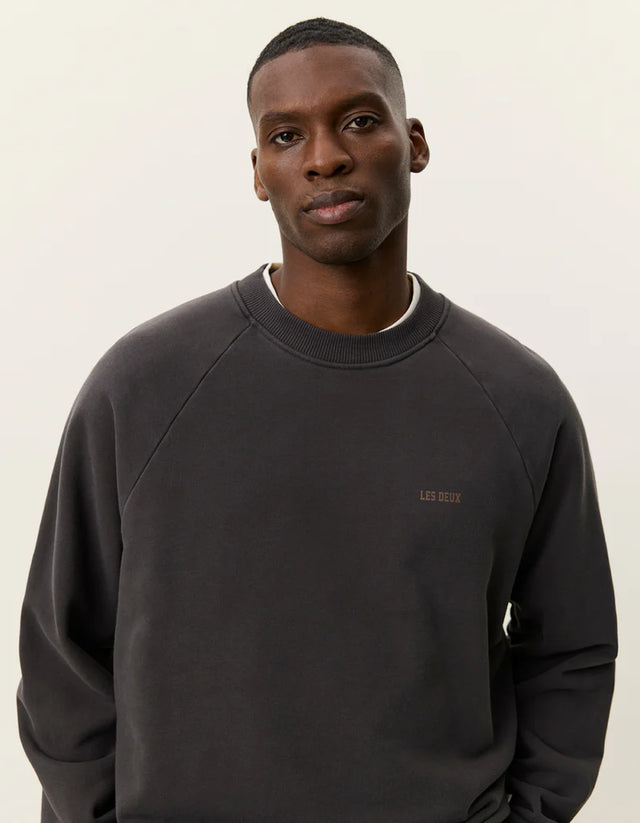 Les Deux Cole Mini Blake Sweatshirt - Licorice