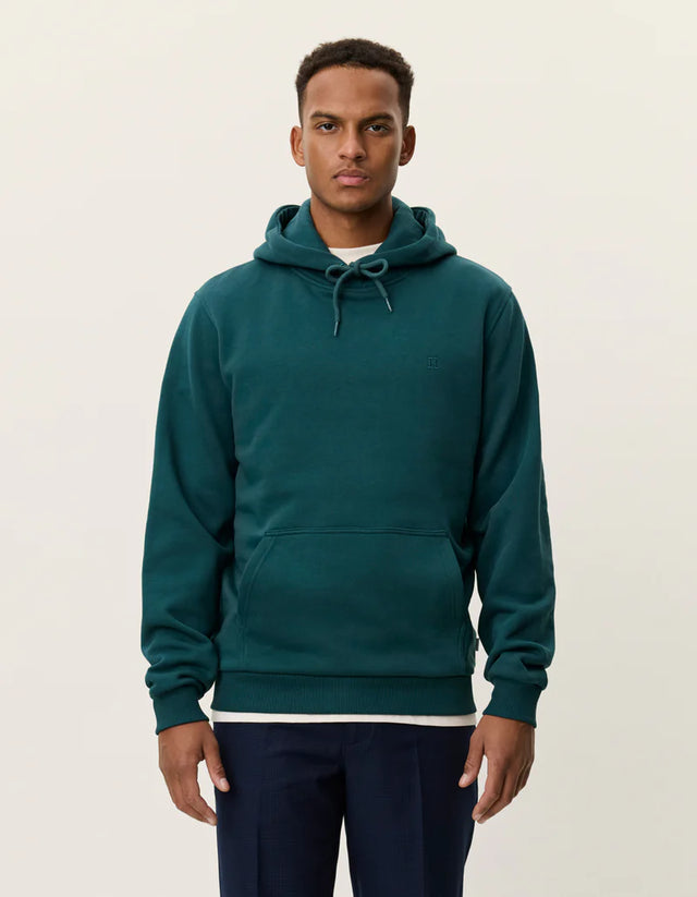 Les Deux Norregaard Hoodie - Sea Moss Green