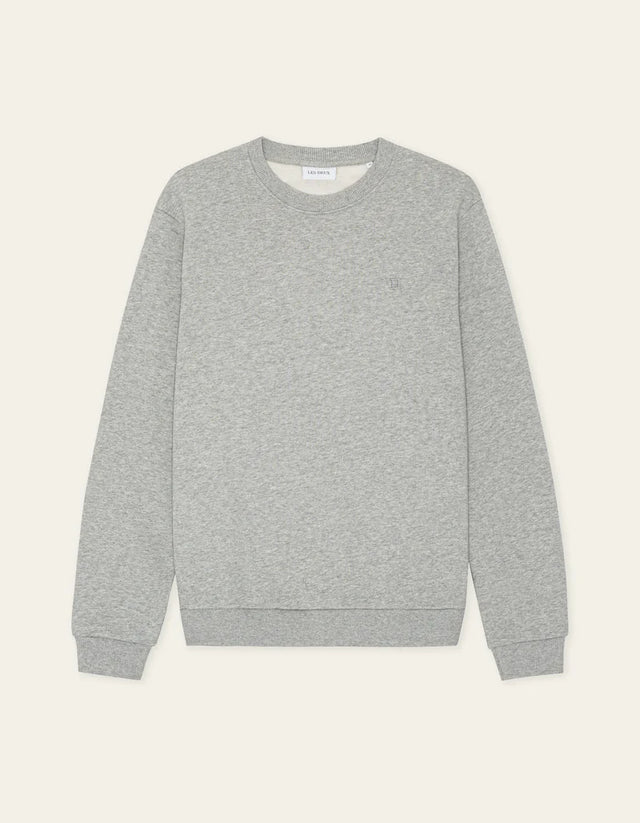 Les Deux Norregaard Tonal Sweatshirt - Grey Melange