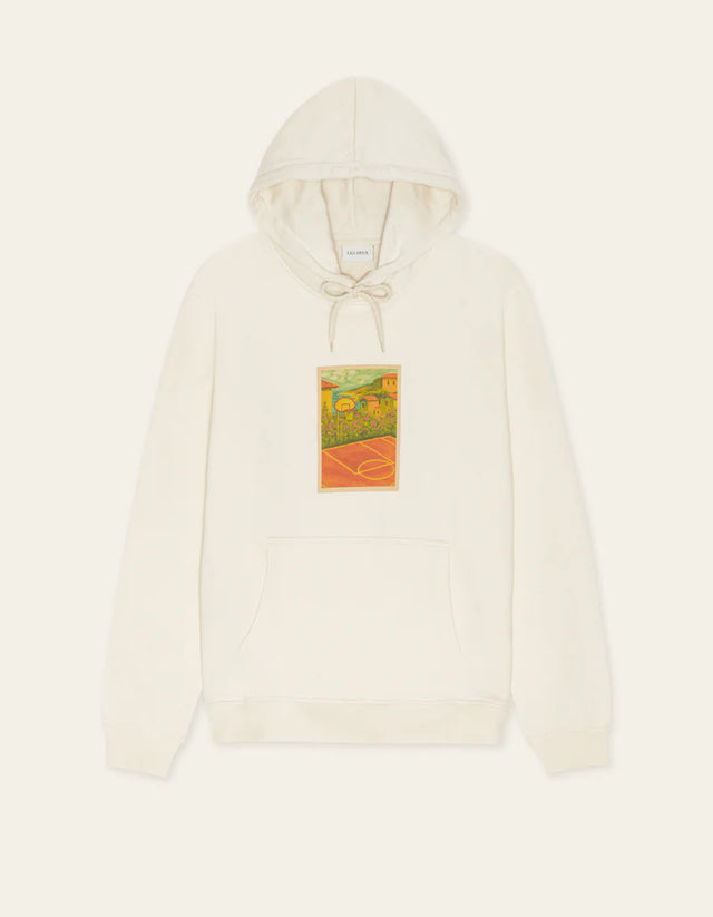 Les Deux Court Hoodie - Light Ivory