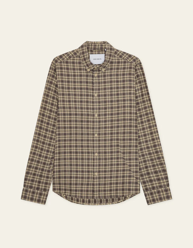 Les Deux Check Shirt - Light Sand