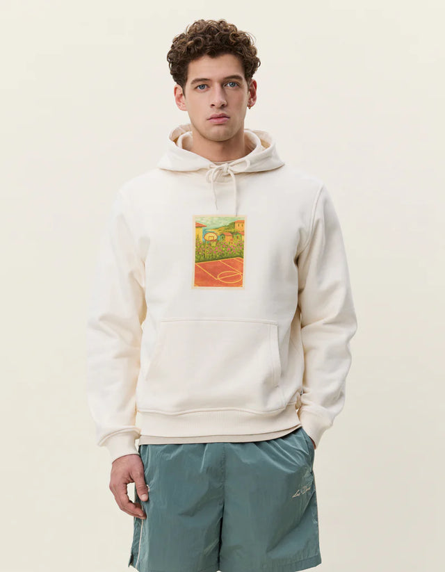 Les Deux Court Hoodie - Light Ivory