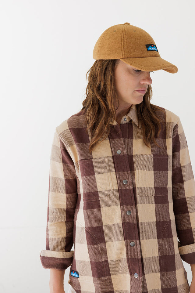 Kavu Wren Woman's Flannel Overshirt - Plateau