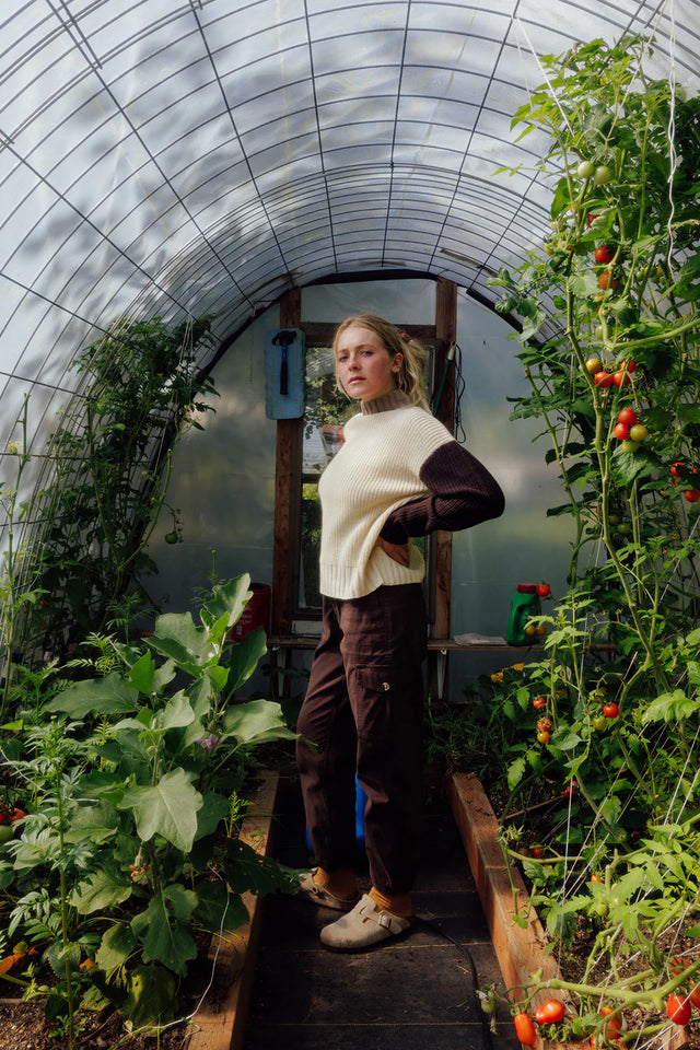 Kavu Swanford Woman's Pullover - Ridge Block