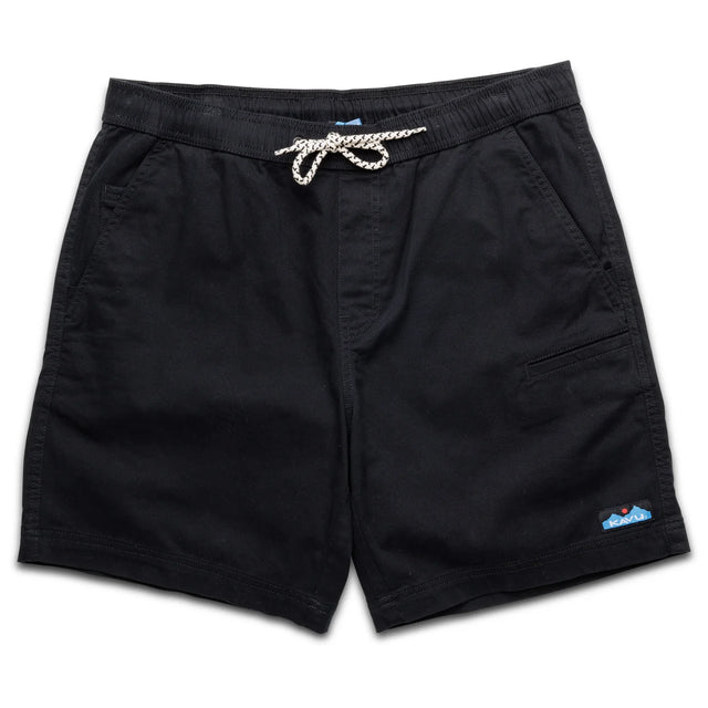 Kavu Walk It Off Cotton Shorts - Black