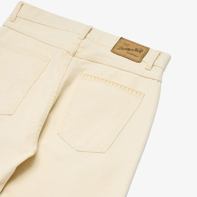 Brotherwolf Duty Denim Jean - Off White