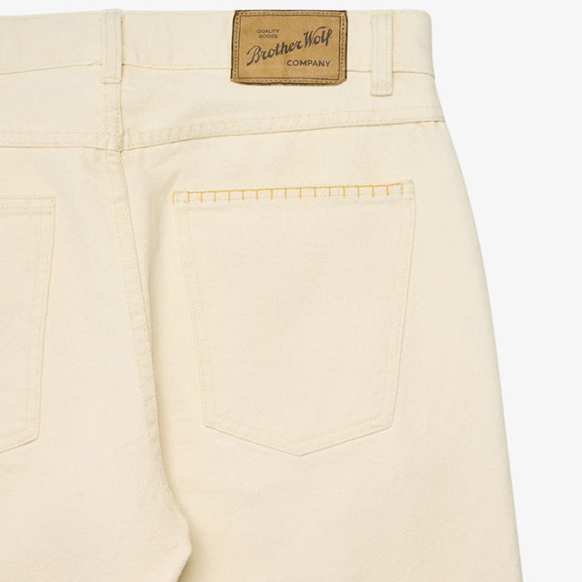 Brotherwolf Duty Denim Jean - Off White