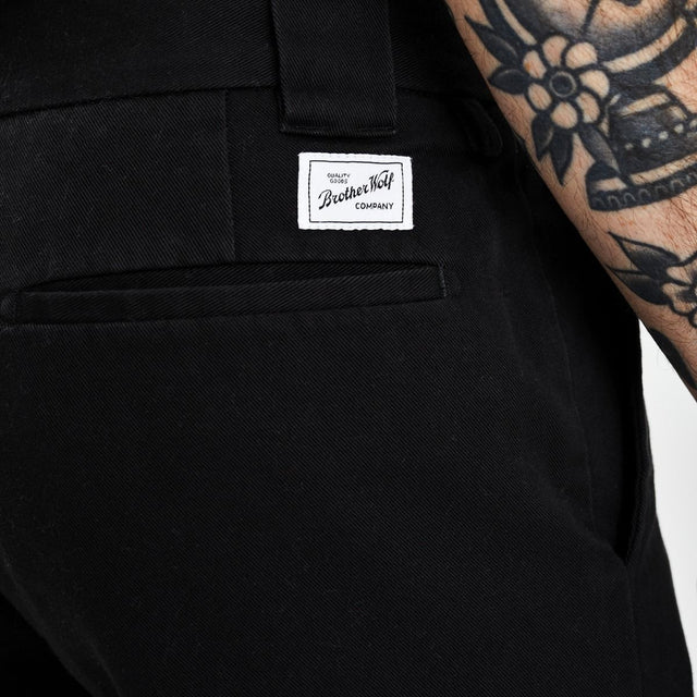 Brotherwolf Work Chino - Black