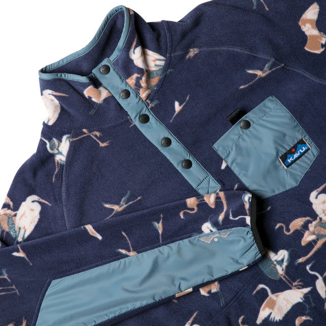 Kavu Teannaway Popover Fleece - Crane Crew