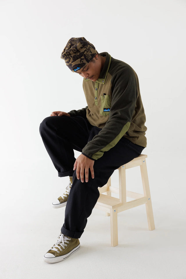 Kavu Teannaway Popover Fleece - Evergreen