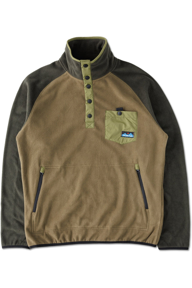 Kavu Teannaway Popover Fleece - Evergreen