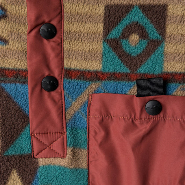 Kavu Teannaway Popover Fleece - Mixed Assembly