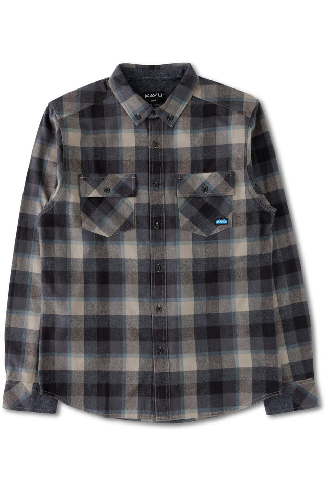 Kavu Buffaroni Flannel Shirt - Midnight Drift