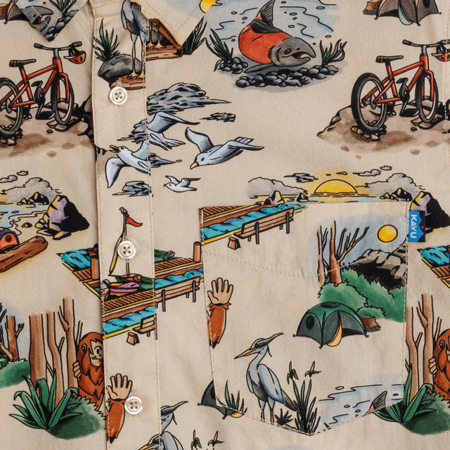 Kavu The Jam Shirt - Places To Be