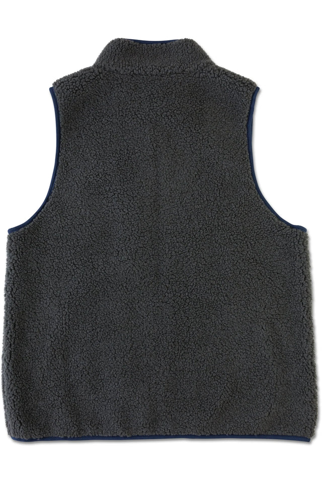 Kavu Cooper Fleece Vest - Ocean Storm
