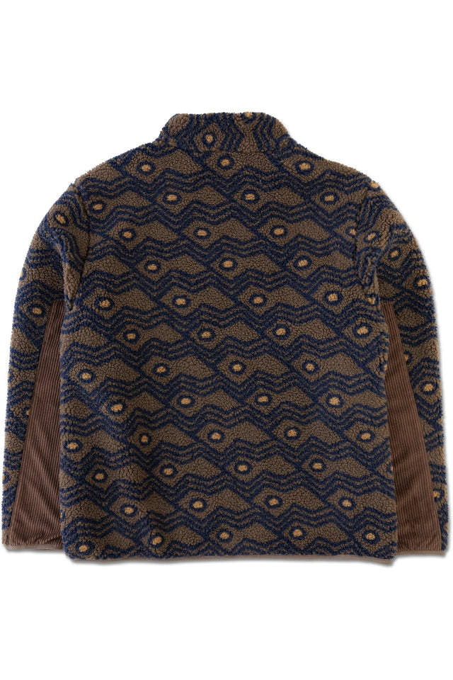 Kavu Wayside Fleece Jacket - Walnut Mountain