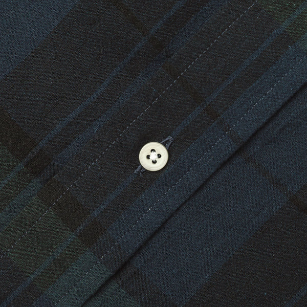 Gitman Vintage Archive Big Madras Cotton/Linen Shirt - Blackwatch