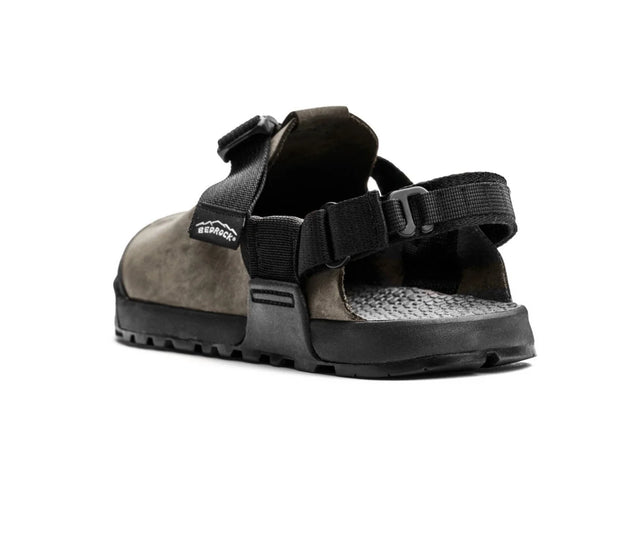 Bedrock Sandals Mountain Clog - Nubuck Leather Driftwood Grey
