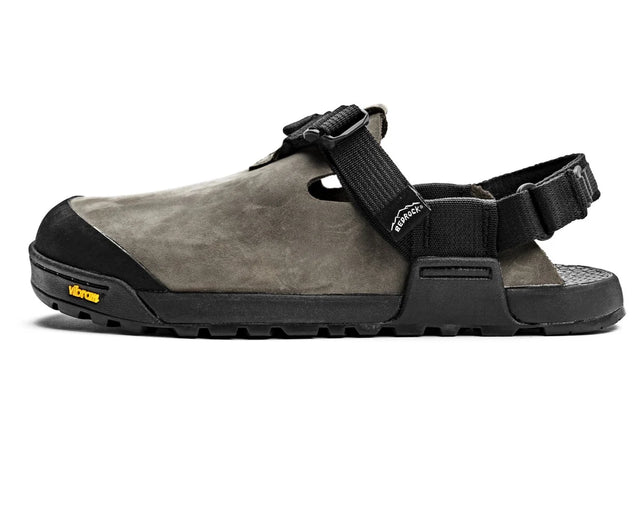 Bedrock Sandals Mountain Clog - Nubuck Leather Driftwood Grey