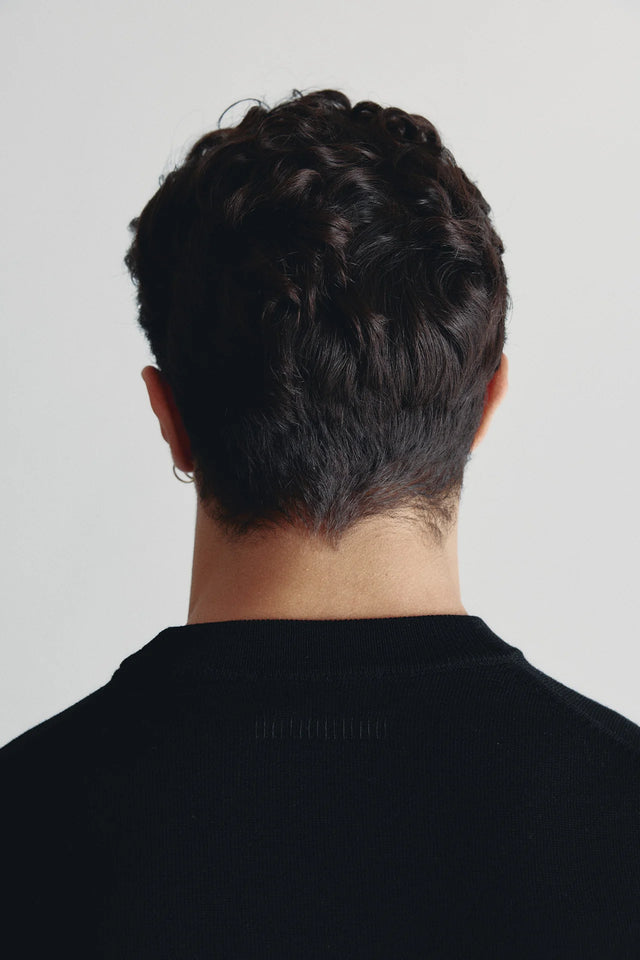 Unfeigned Crewneck Merino Knit - Black