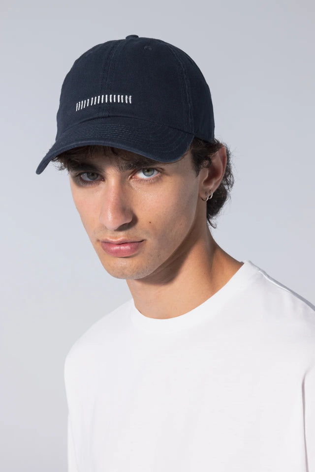 Unfeigned Cotton Twill Baseball Cap - Navy