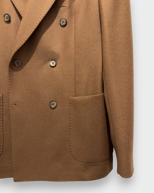 MCS Wool & Cashmere Twill Double Breasted Blazer