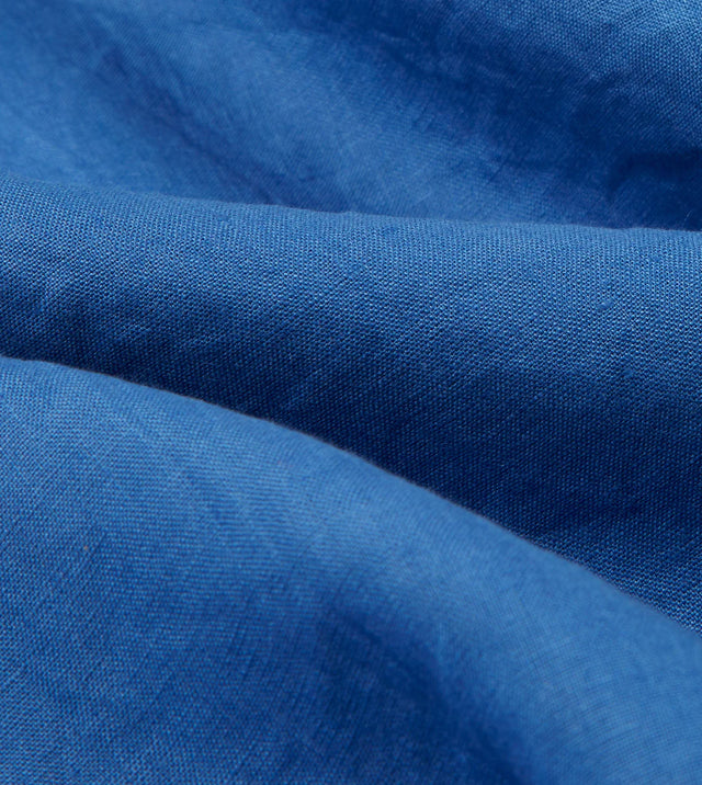 Drake's Linen Summer Shirt - Blue