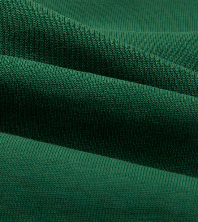 Drake's Cotton Crew Neck Hiking T-Shirt - Forest Green