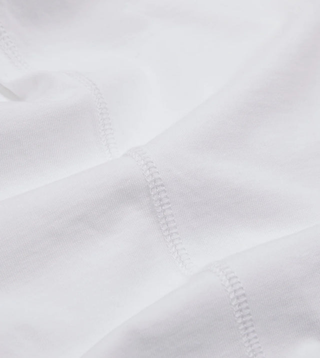 Drake's Cotton Crew Neck Hiking T-Shirt - White