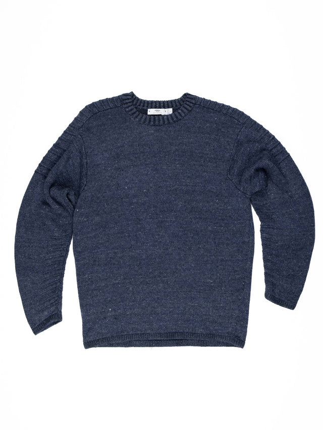 Inis Meain New Honda 50 Linen Crew Pullover - Seal