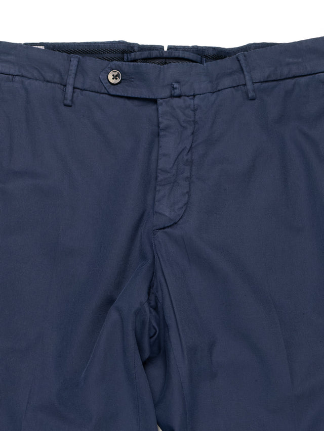MCS Cotton Twill Stretch Trouser - Navy