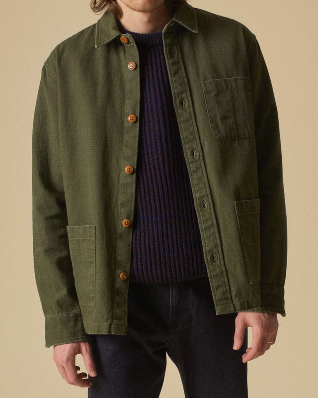 Corridor Duck Dye Overshirt - Army