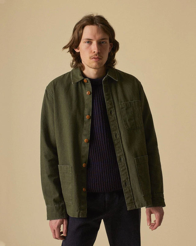 Corridor Duck Dye Overshirt - Army