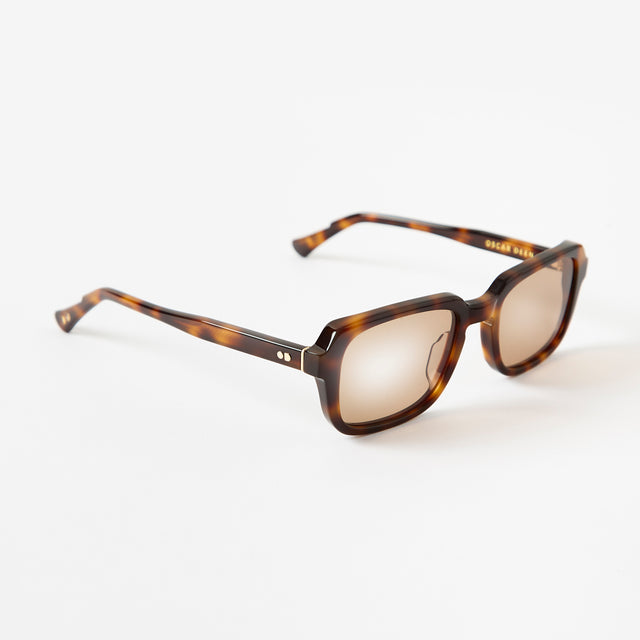 Oscar Deen Fraser Sunglasses - Tortoise/Claret Fade