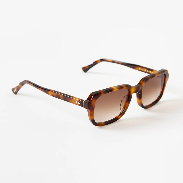 Oscar Deen Nelson Sunglasses - Tortoise/Chocolate Fade