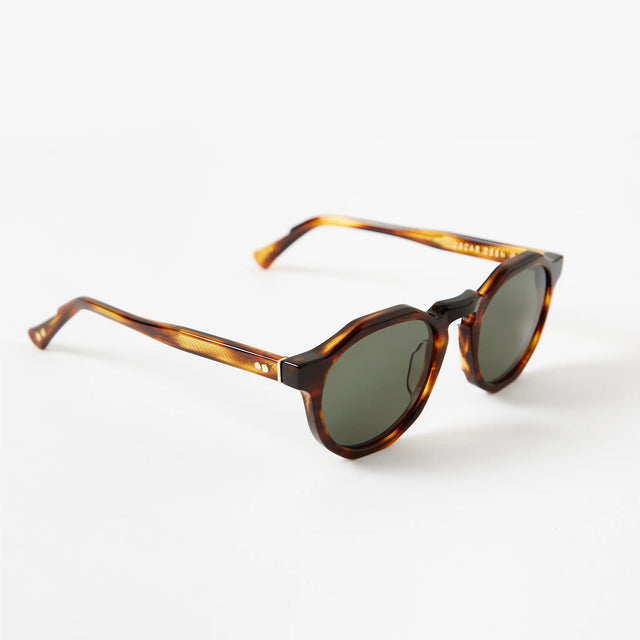 Oscar Deen Pinto Sunglasses - Umber/Moss Green