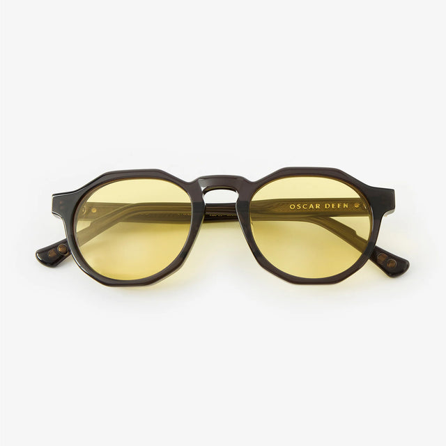 Oscar Deen Pinto Sunglasses - Smoke/Yellow