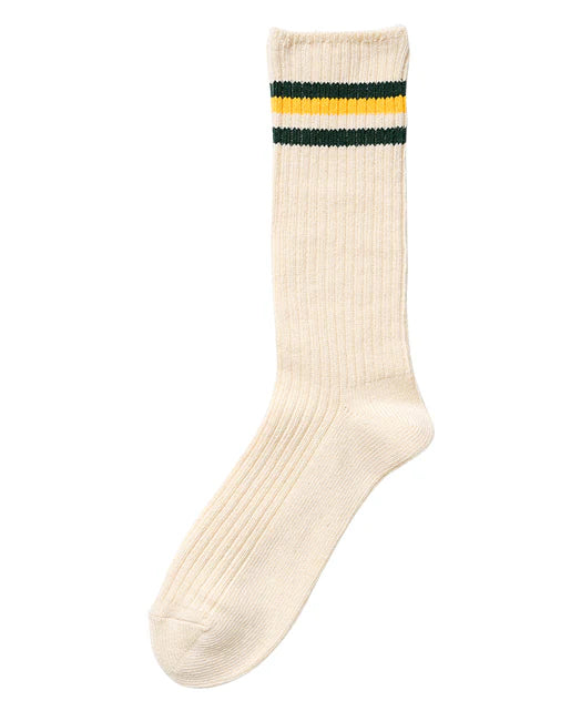 Kamakura Vintage Ivy Socks - Yellow
