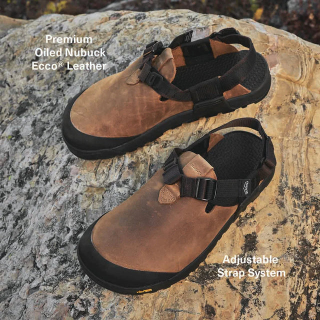 Bedrock Sandals Mountain Clog - Nubuck Leather Brown