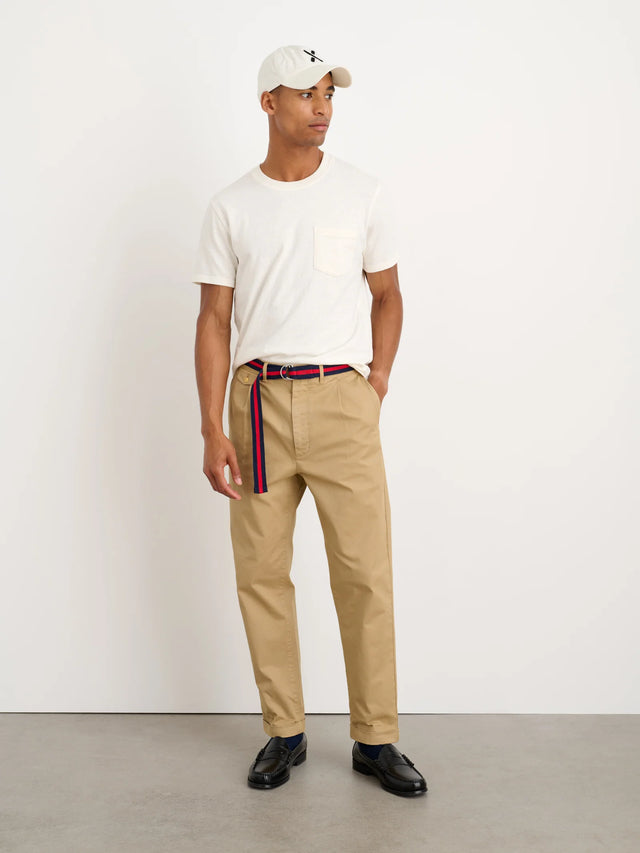 Alex Mill Standard Pleated Pant - Vintage Khaki