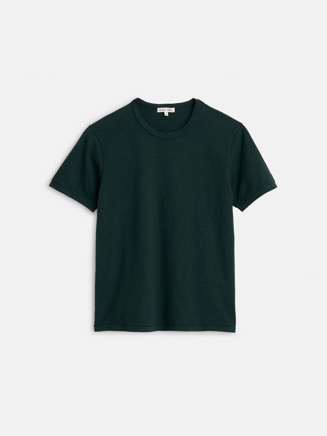 Alex Mill Standard T-Shirt in Slub Cotton - Dark Spruce