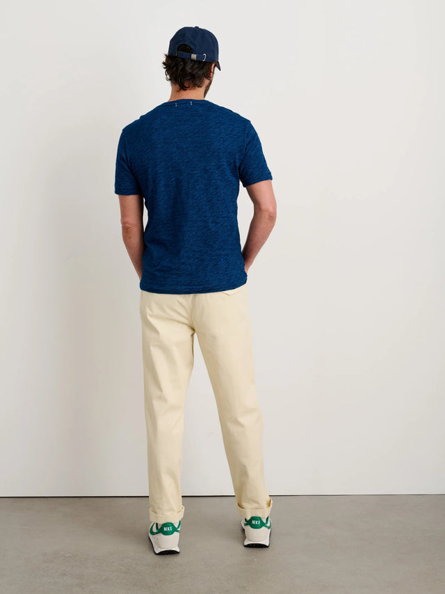 Alex Mill Pull-On Button Fly Pant - Oat Milk