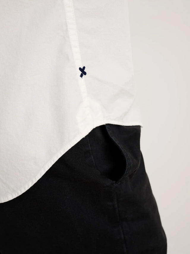 Alex Mill Mill Shirt in Paper Poplin - White
